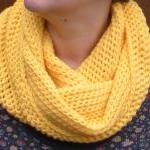 Sunshine Yellow Cowl Snood..
